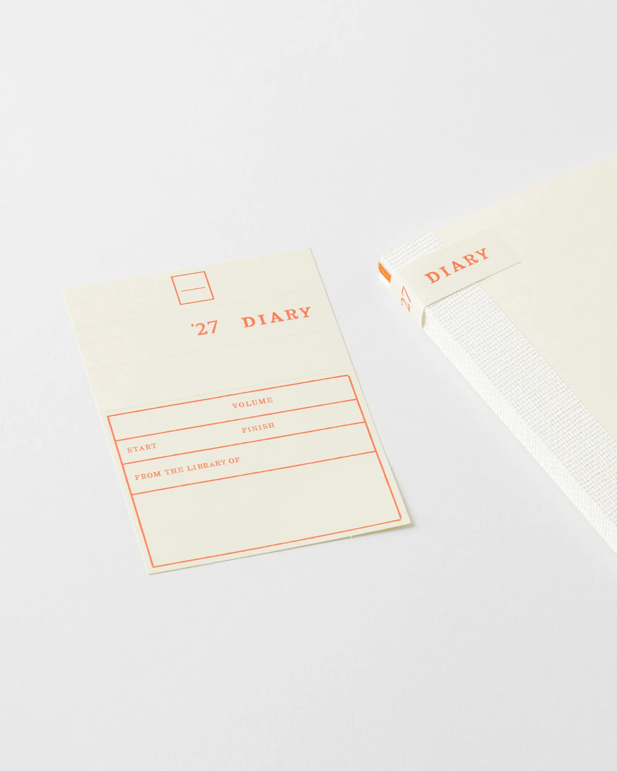 MD 2027 Notebook Diary Slim - A5