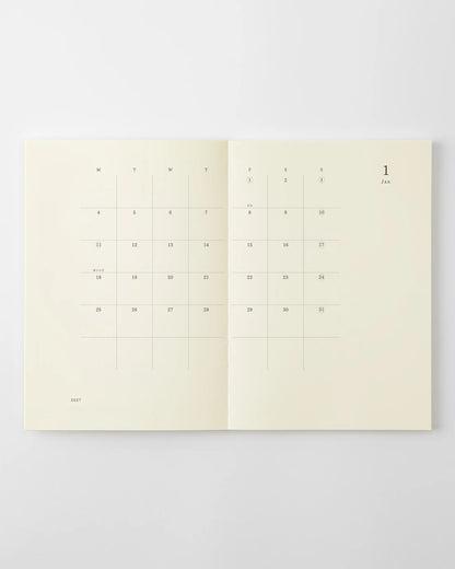 MD 2027 Notebook Diary Slim - A5