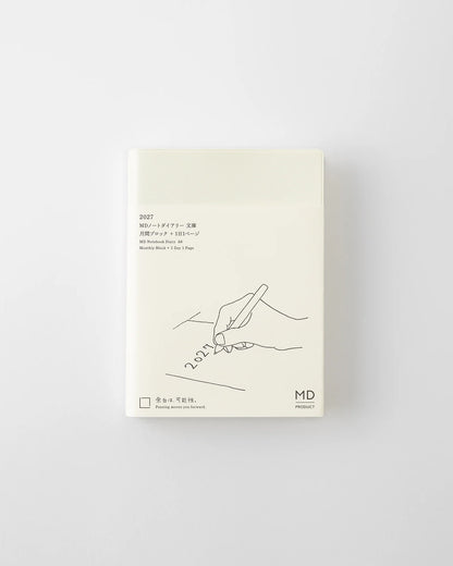 MD 2027 Notebook Diary 1 Day 1 Page - A6