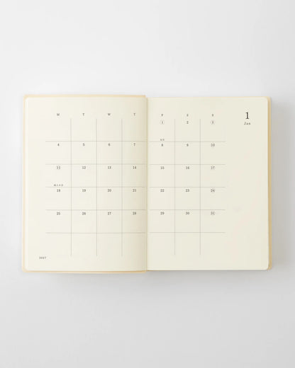 MD 2027 Notebook Diary 1 Day 1 Page - A6