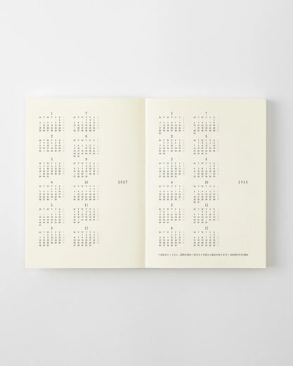MD 2027 Notebook Diary - A6