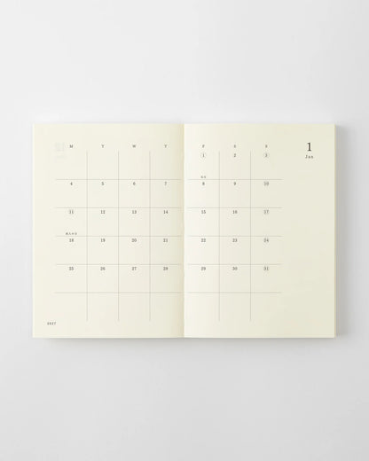 MD 2027 Notebook Diary - A6