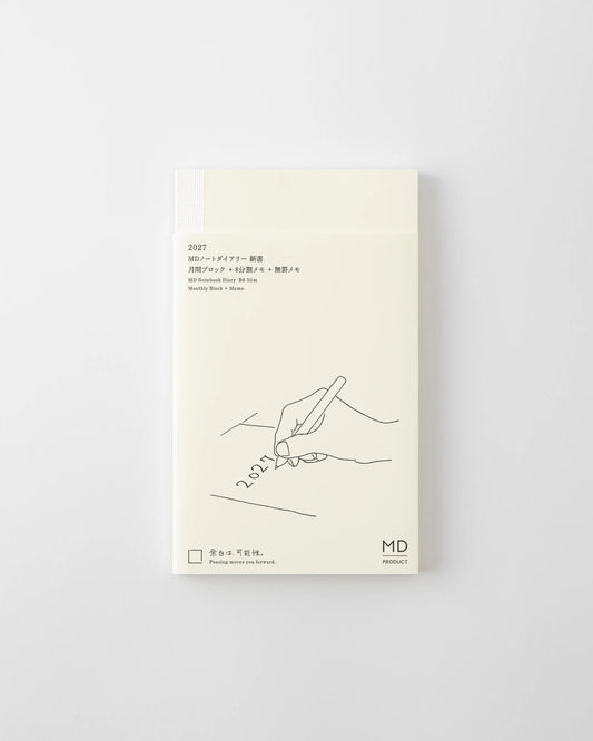MD 2027 Notebook Diary - B6 Slim