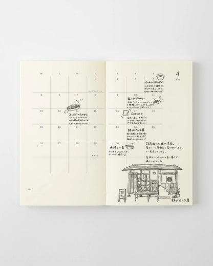 MD 2027 Notebook Diary - B6 Slim