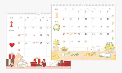 Midori 2027 Wall Calendar - Dog - Large