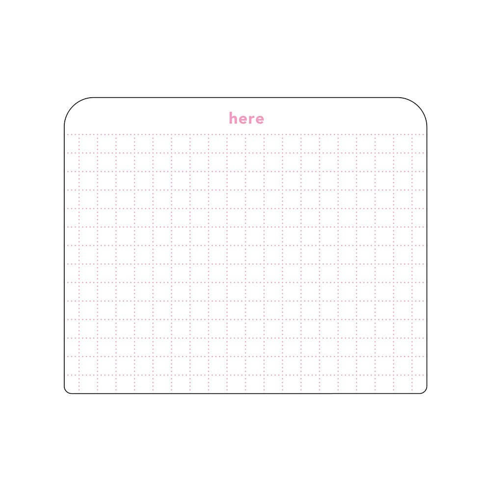 DAIGO - Isshoni. Things To Do Sticky Notes - Large - Red