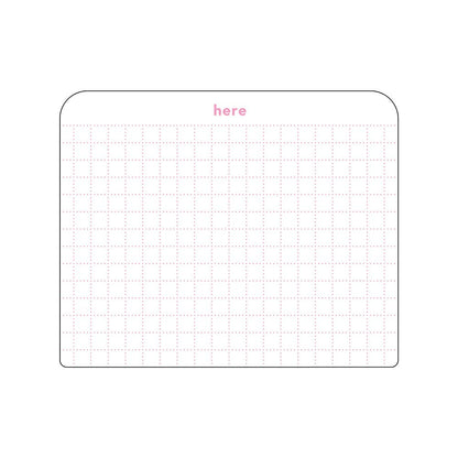 DAIGO - Isshoni. Things To Do Sticky Notes - Large - Red