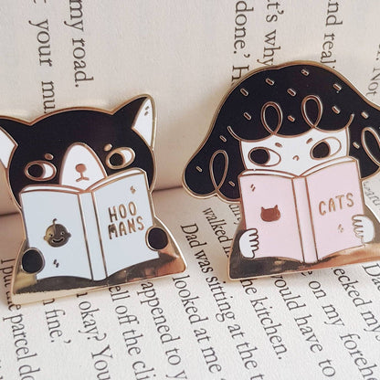 Lovesoup Enamel Pin - Reading Pepper