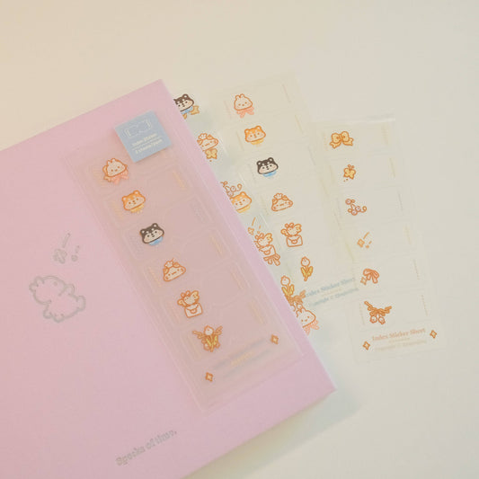 2jingis2jing - Index Sticker Sheet