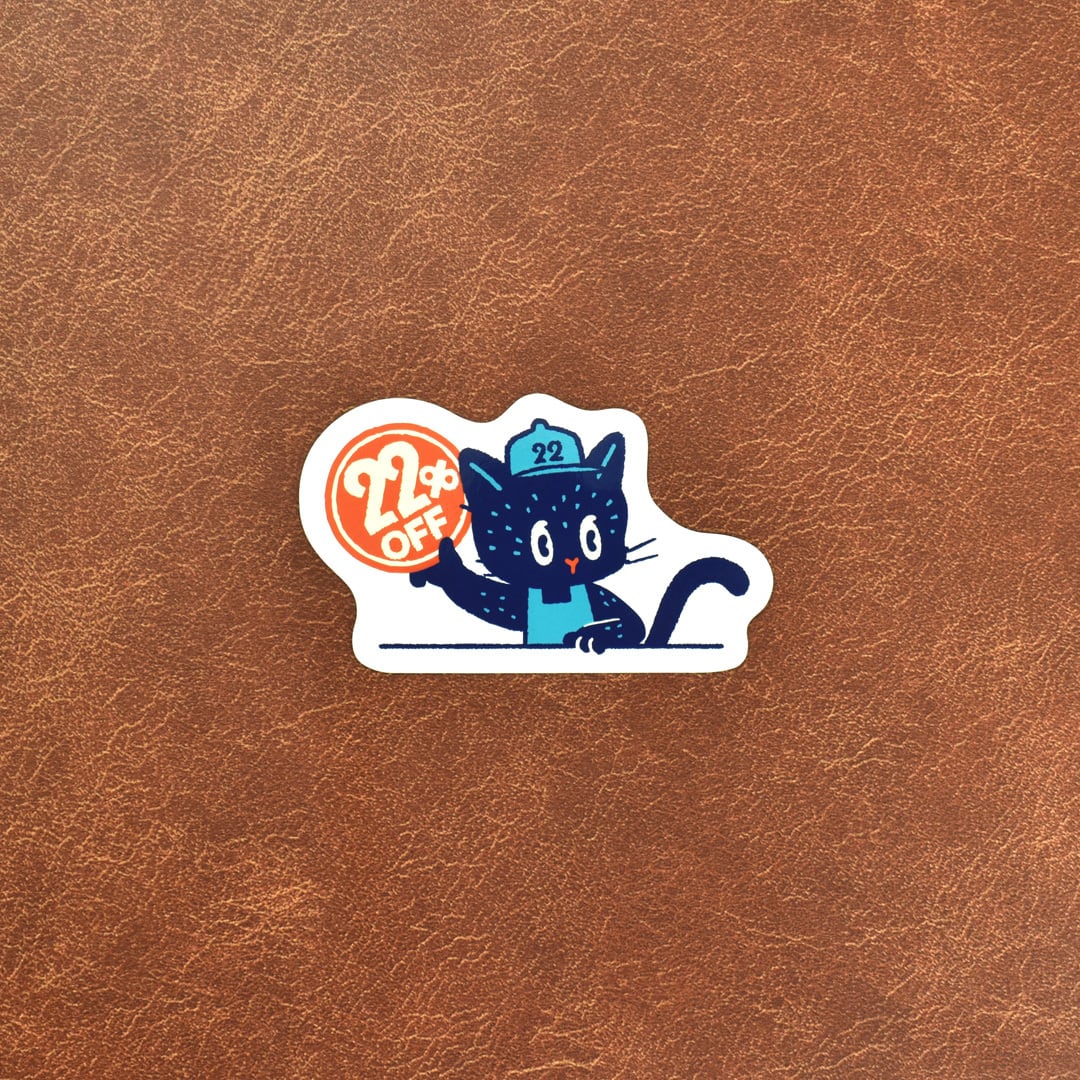 Papier Platz x ob1toy - Die-Cut Sticker - NyanNyan MART - 22% OFF