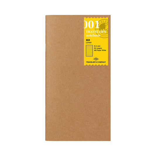 TRAVELER's Regular Size Refill - Lined 001
