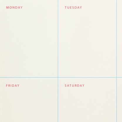 Shorthand Press - Weekly Notepad
