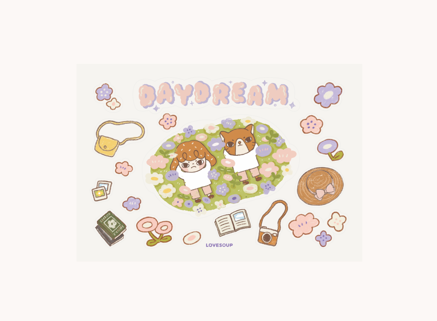 Lovesoup Sticker Sheet - Daydream