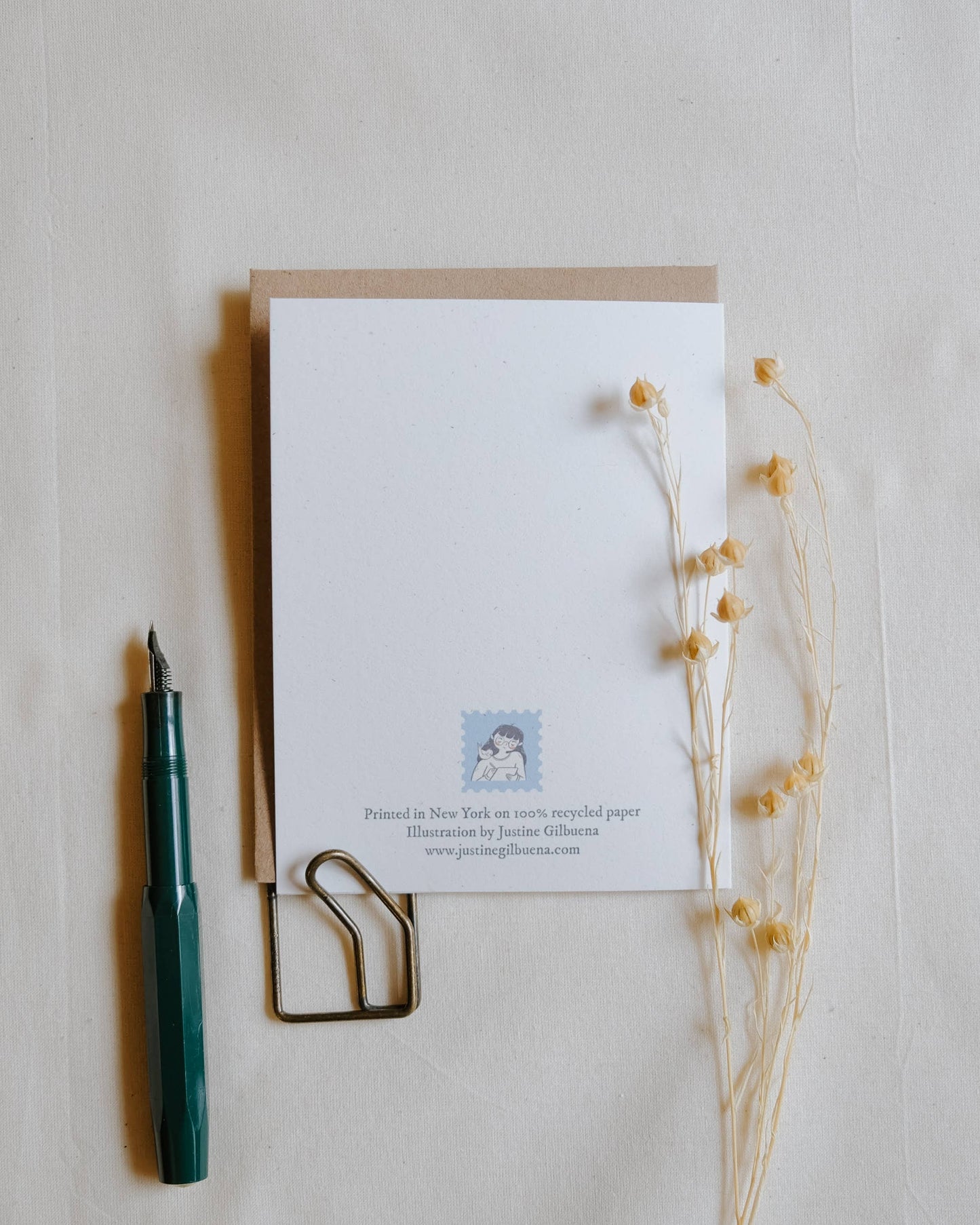 Justine Gilbuena - Greeting Card - Jammed with Wonder