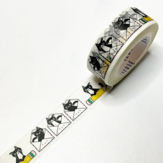 ILOOTPAPERIE - Washi Tape - Happy Cat Mail