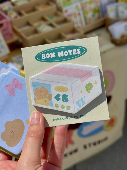 Kumakun Studio - Box Sticky Note