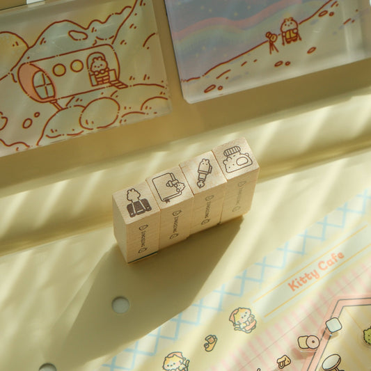2jingis2jing - Mini Rubber Stamp - Stationery Collection