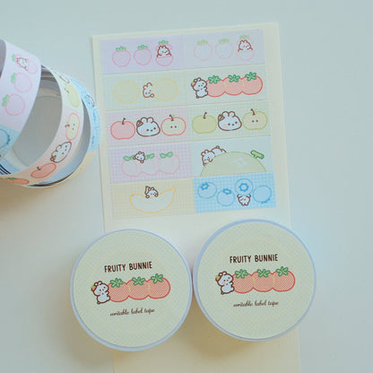 2jingis2jing - Fruity Bunnie Writable Tape Roll