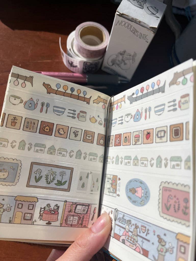 dana ate oatmeal! - Sunday with You Washi Tape