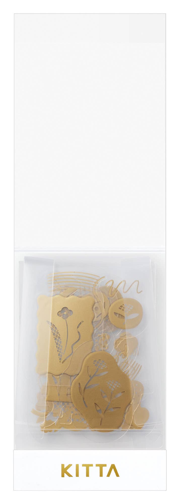 KITTA Washi Tape - Gold Foil - Humming