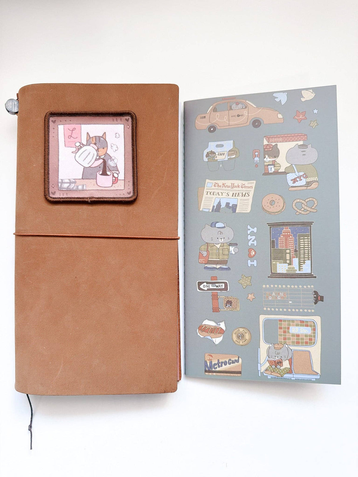 Kuboandlucy x Idiot Sandwich - Standard TN Notebook - New York City