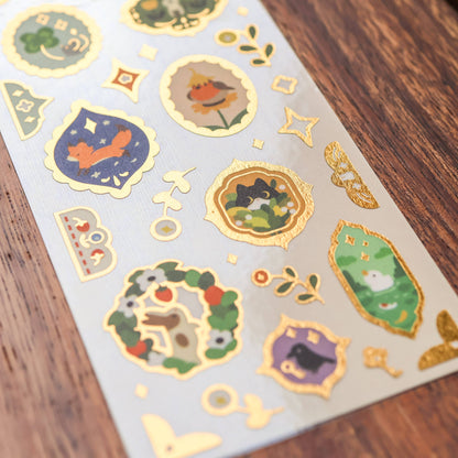Thousand Skies - Washi Sticker Sheet - Retro Frames