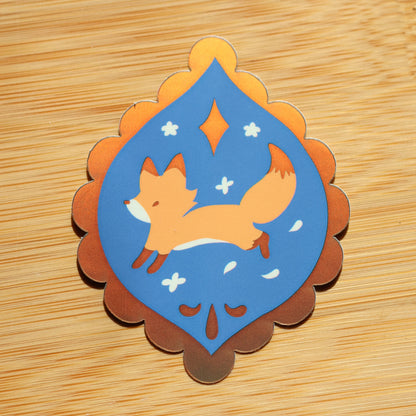 Thousand Skies - Holographic Vinyl Sticker - Foxy Pendant