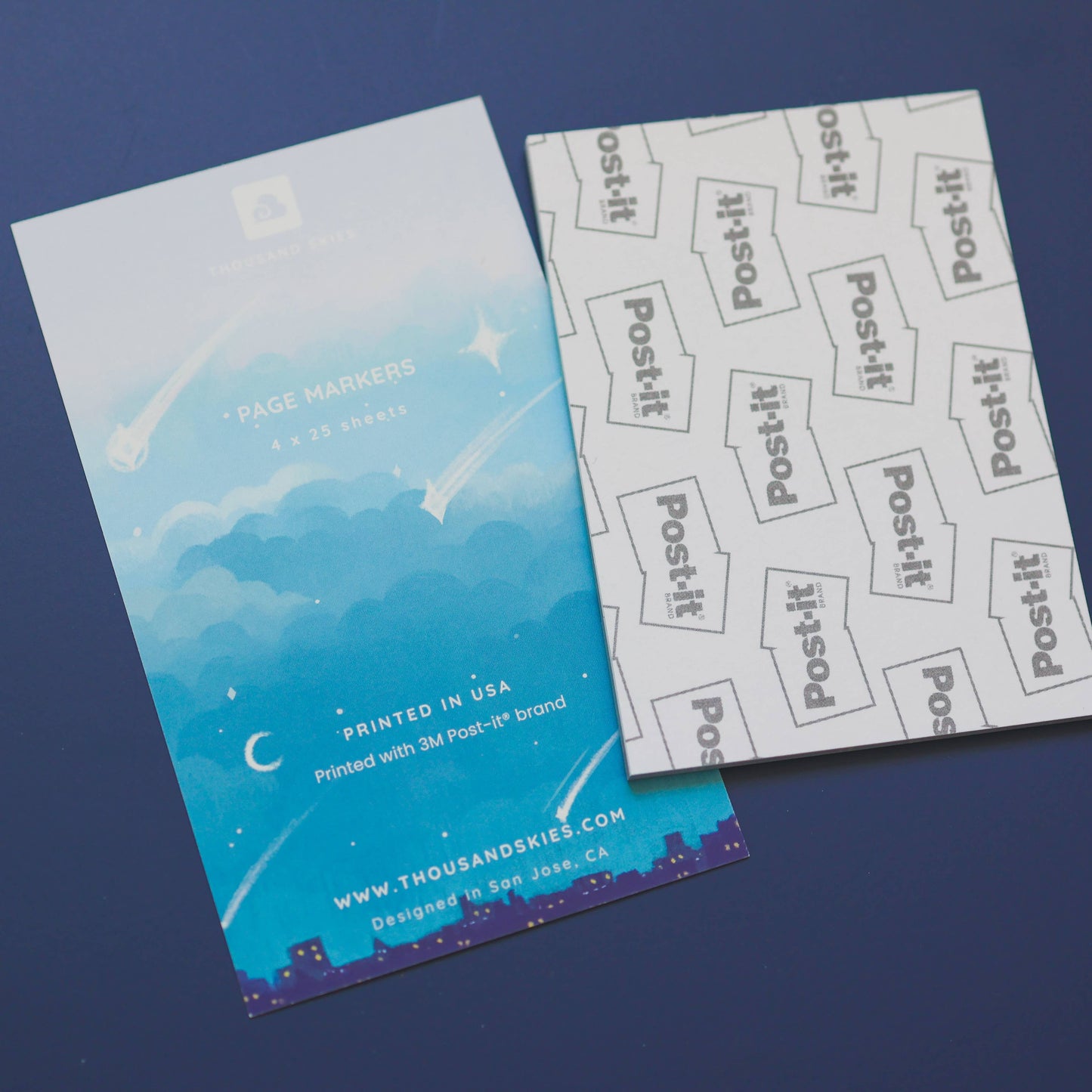 Thousand Skies - Page Markers - While the City Asleep