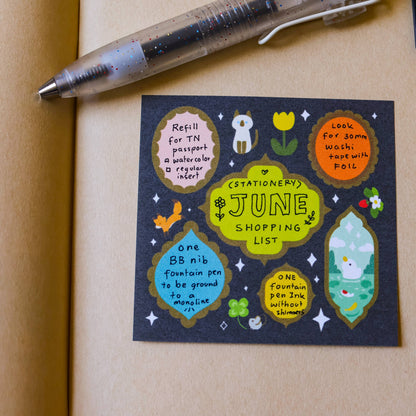 Thousand Skies - Sticky Notes - Retro Frames