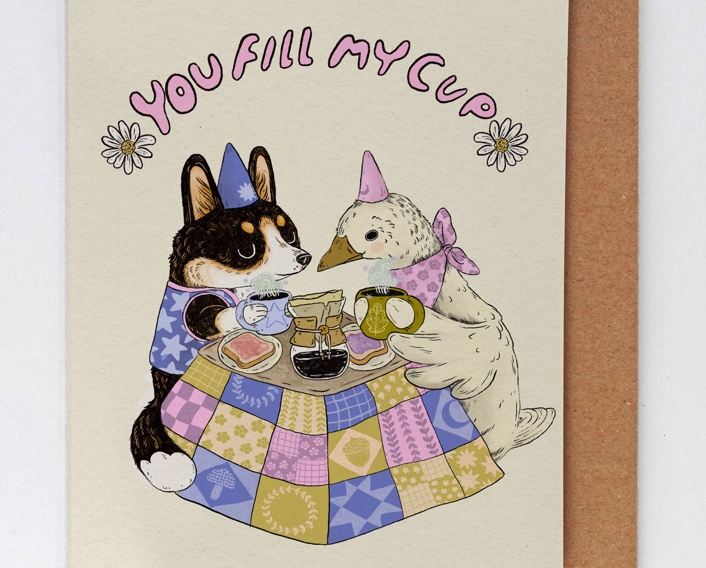 Marika Paz Illustration - You Fill My Cup Card