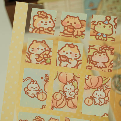 2jingis2jing - Sticker Sheet - Autumn Party