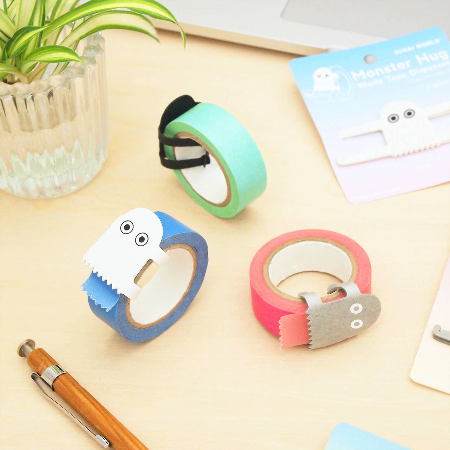 SUGAI WORLD - Monster Hug Washi Tape Dispenser