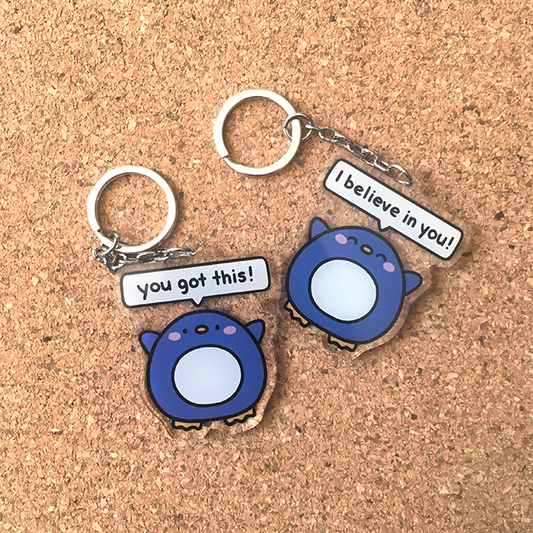 Chibird - Motivational Penguin Charm