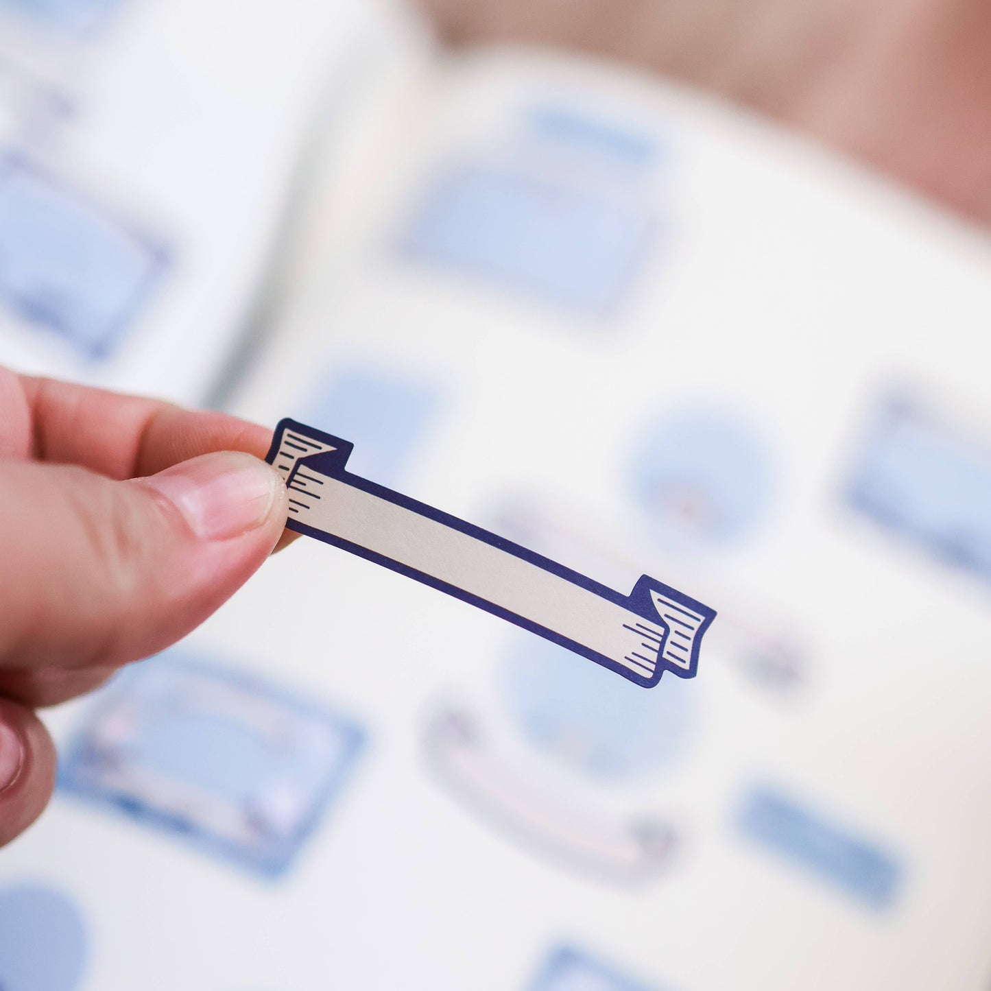 Thousand Skies - Kiss Cut Paper Roll Labels - Sparkles and Clouds