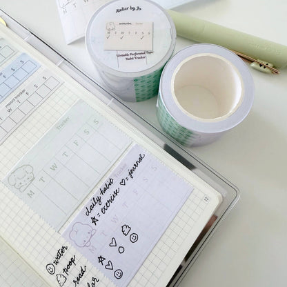 Atelier by Jo - Perforated Memo Roll - Large Weekly