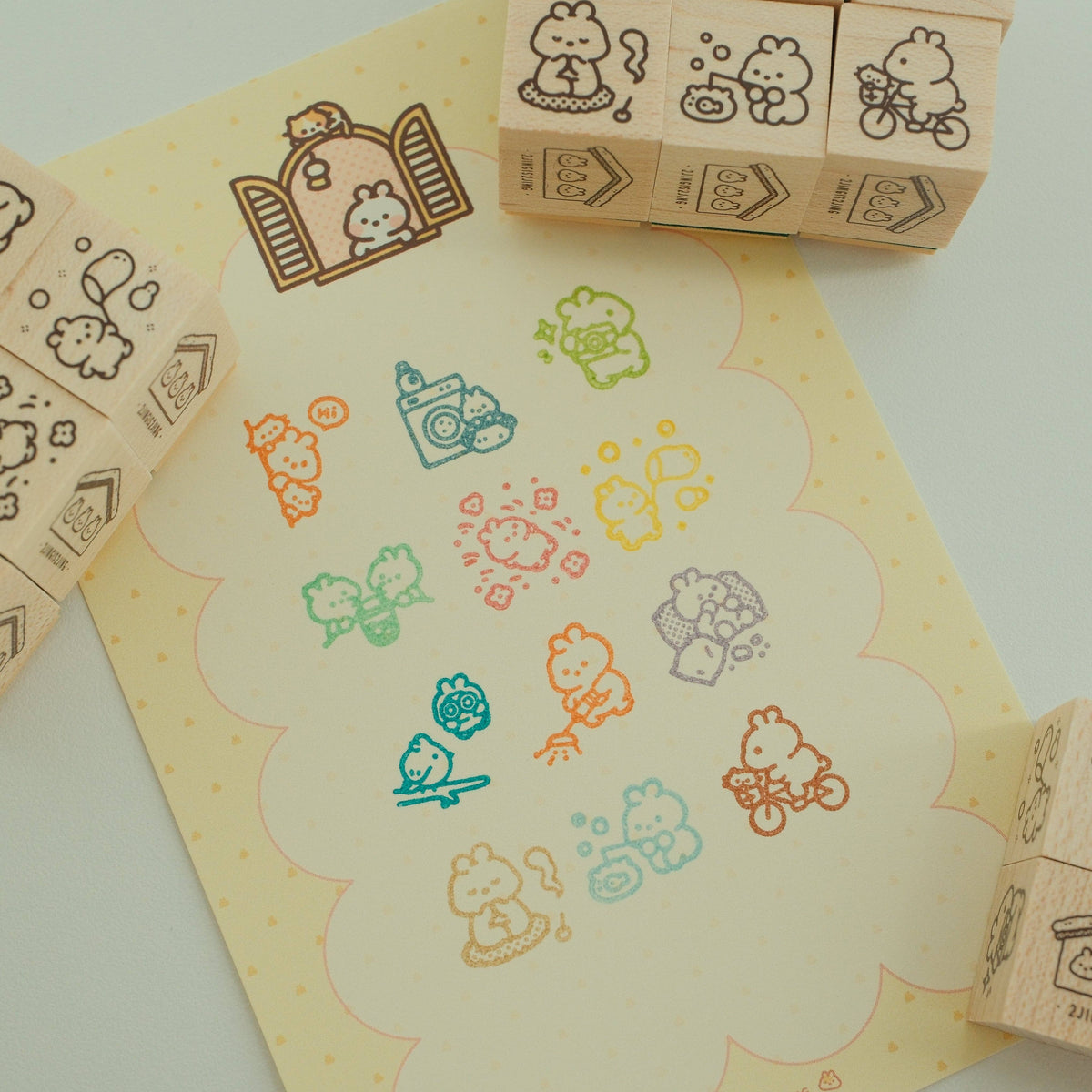 2jingis2jing - Ordinary Days Rubber Stamp - Vol.2