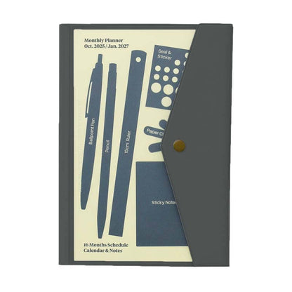 Hightide 2026 Fügen Monthly Planner - A5