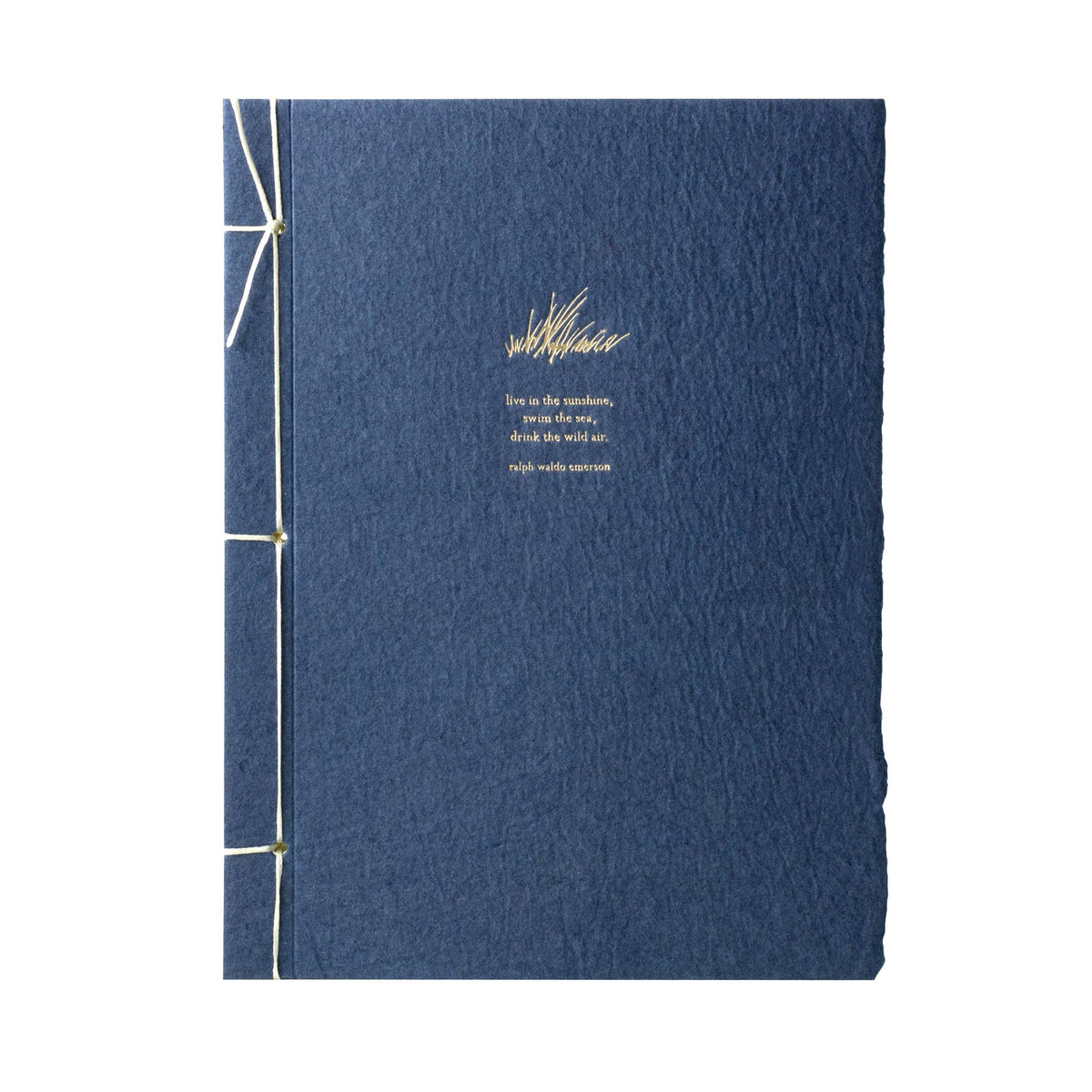 Oblation Papers & Press - Handmade Paper Journal - Ralph Waldo Emerson