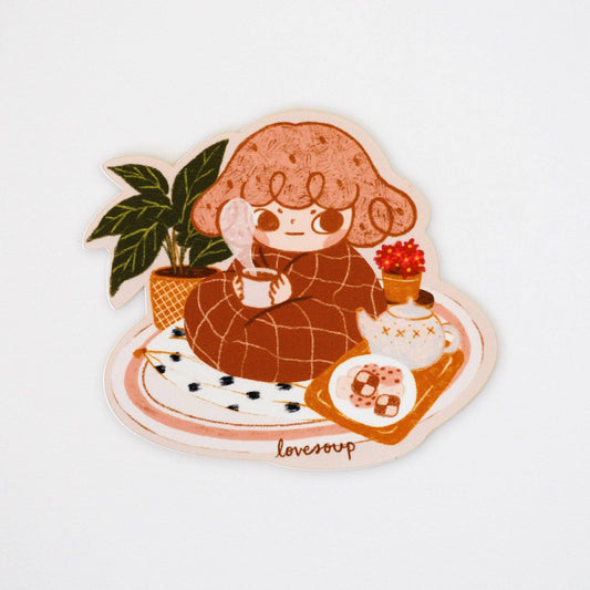 Lovesoup Sticker - Cozy (Large)