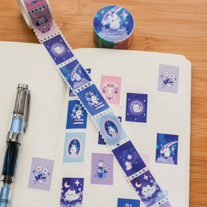 Thousand Skies - Stamp Washi Tape - Rabbit's Shooting Star