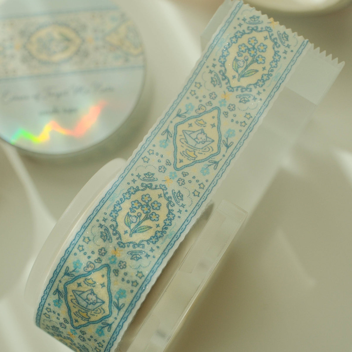 2jingis2jing - Glitter Washi Tape - Echoes of Forget Me Nots