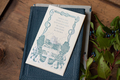 Oblation Papers & Press - Foil Letterpress Card - Women's Literature: Willa Cather Quote