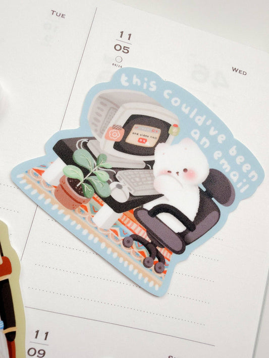 Kuboandlucy Stationery Co - Vinyl Sticker - This Could've Been An Email