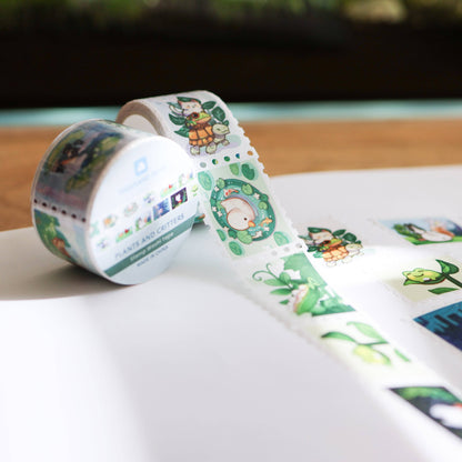 Thousand Skies - Stamp Washi Tape - Plants and Critters