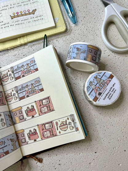 dana ate oatmeal! - Sunday with You Washi Tape