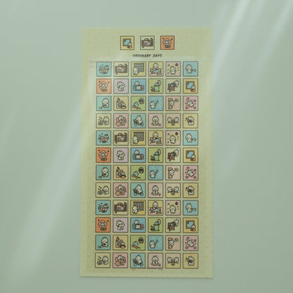 2jingis2jing - Ordinary Days Sticker Sheet