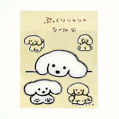 Natsumi Teraoka - 3D Stickers - Puffy Dog