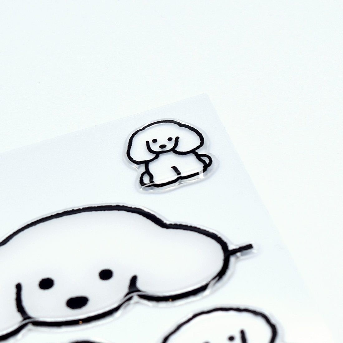 Natsumi Teraoka - 3D Stickers - Puffy Dog