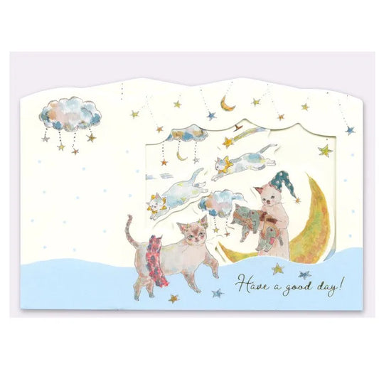 Tocorocomugi Greeting Card - 3D Star For You