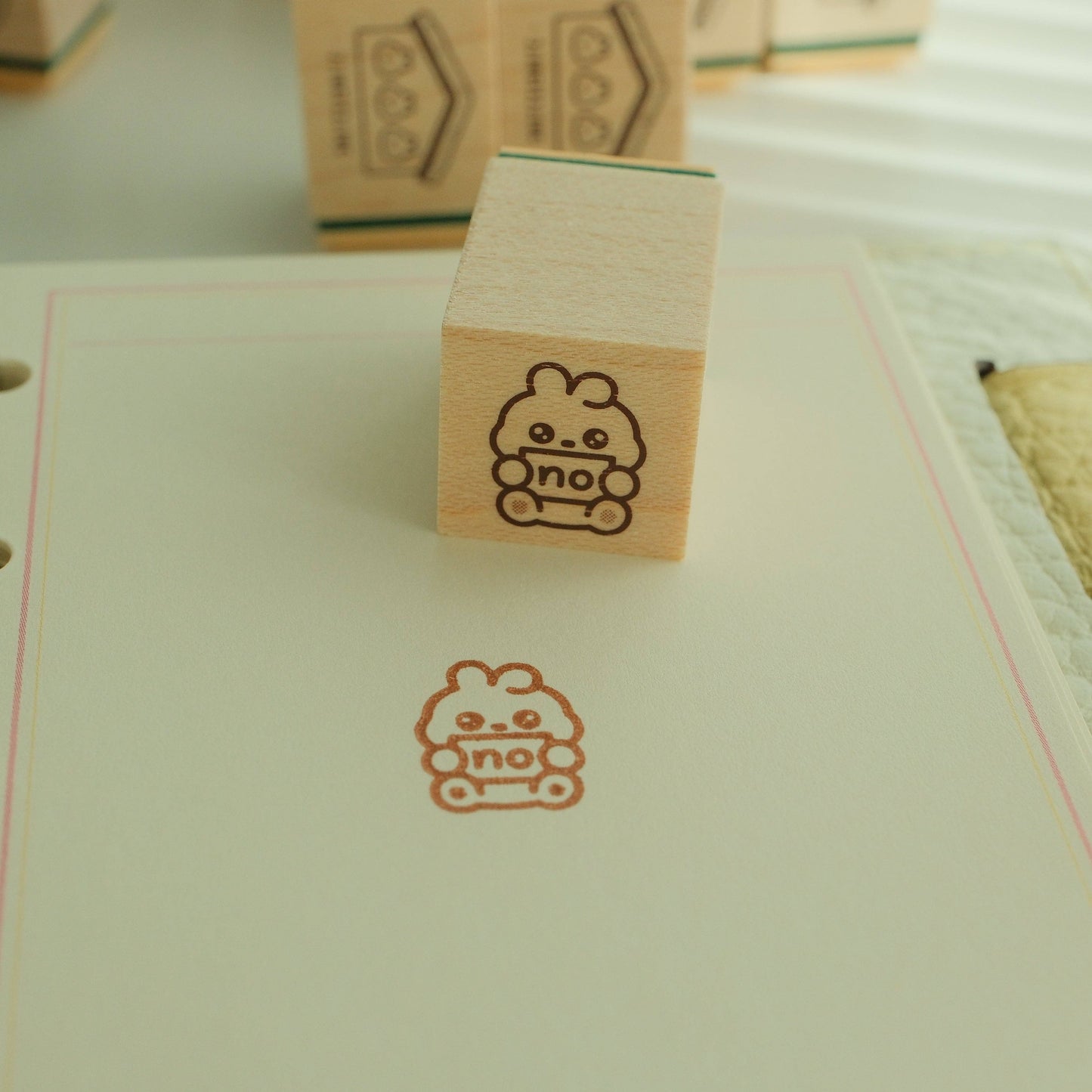 2jingis2jing - Living Softly Rubber Stamp - Vol.1